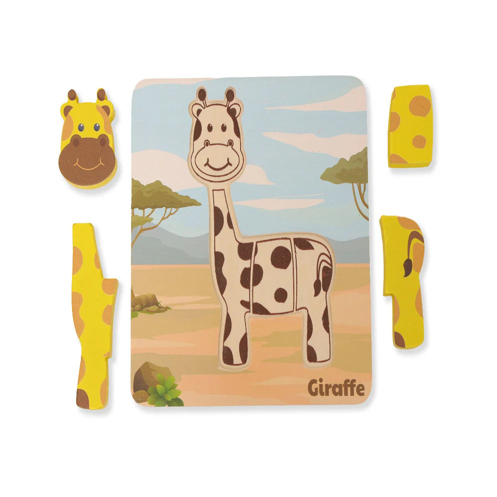 Open Ended Toddler's First 6 In 1 Puzzle