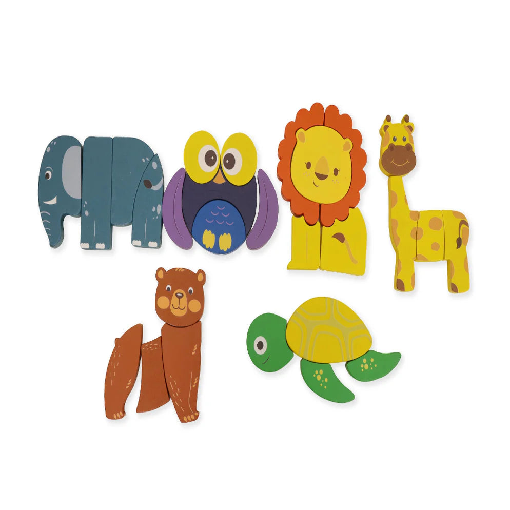 Open Ended Toddler's First 6 In 1 Puzzle