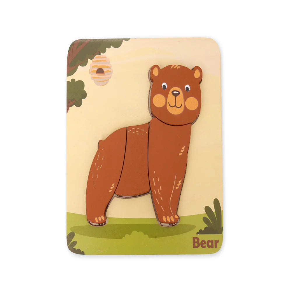 Open Ended Toddler's First 6 In 1 Puzzle
