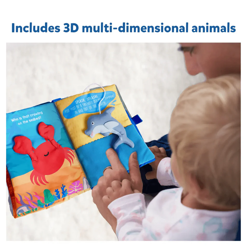 SKILLMATICS Peek-A-Boo: Under The Sea | Interactive Cloth Book (Ages 6+ months)