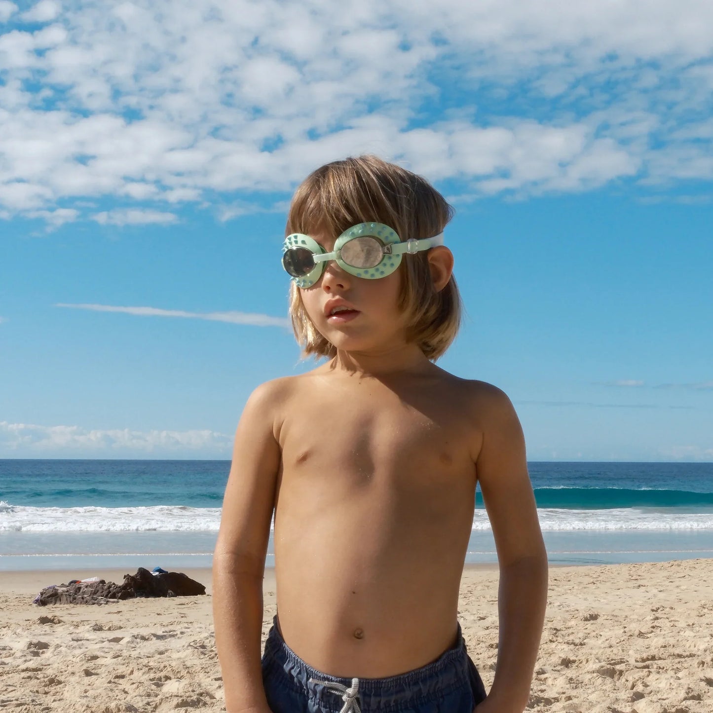 Swim Goggles Turtle Aqua