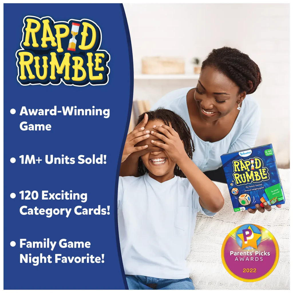 SKILLMATICS Rapid Rumble | Board game (ages 6+)