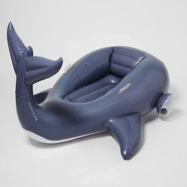 Luxe Ride-On Float Moby Dick Navy