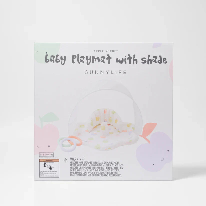 Baby Playmat with Shade Apple Sorbet Multi