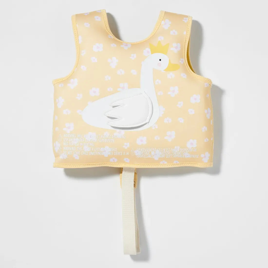 Kids Swim Vest 1 Princess Swan Buttercup