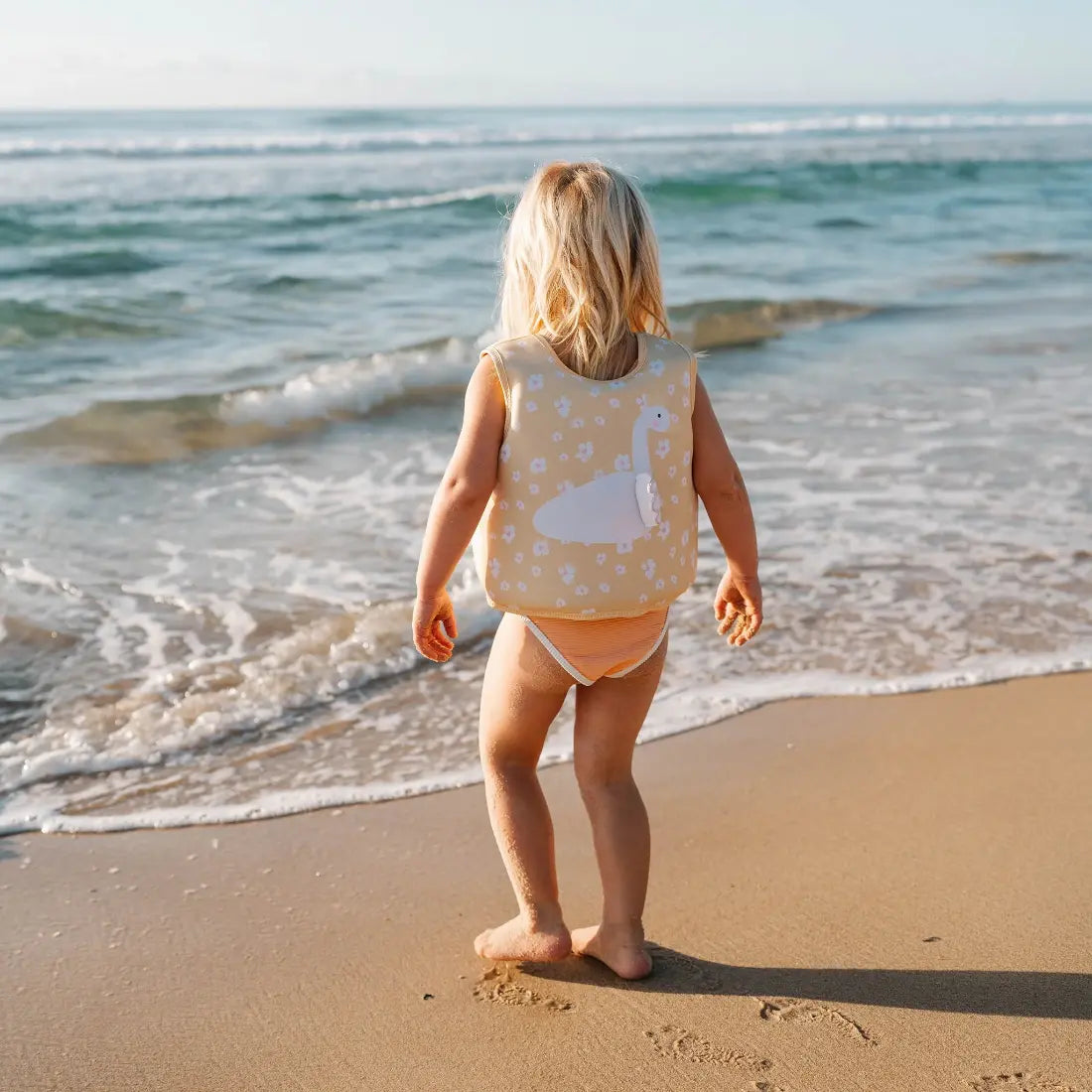 Kids Swim Vest 1 Princess Swan Buttercup