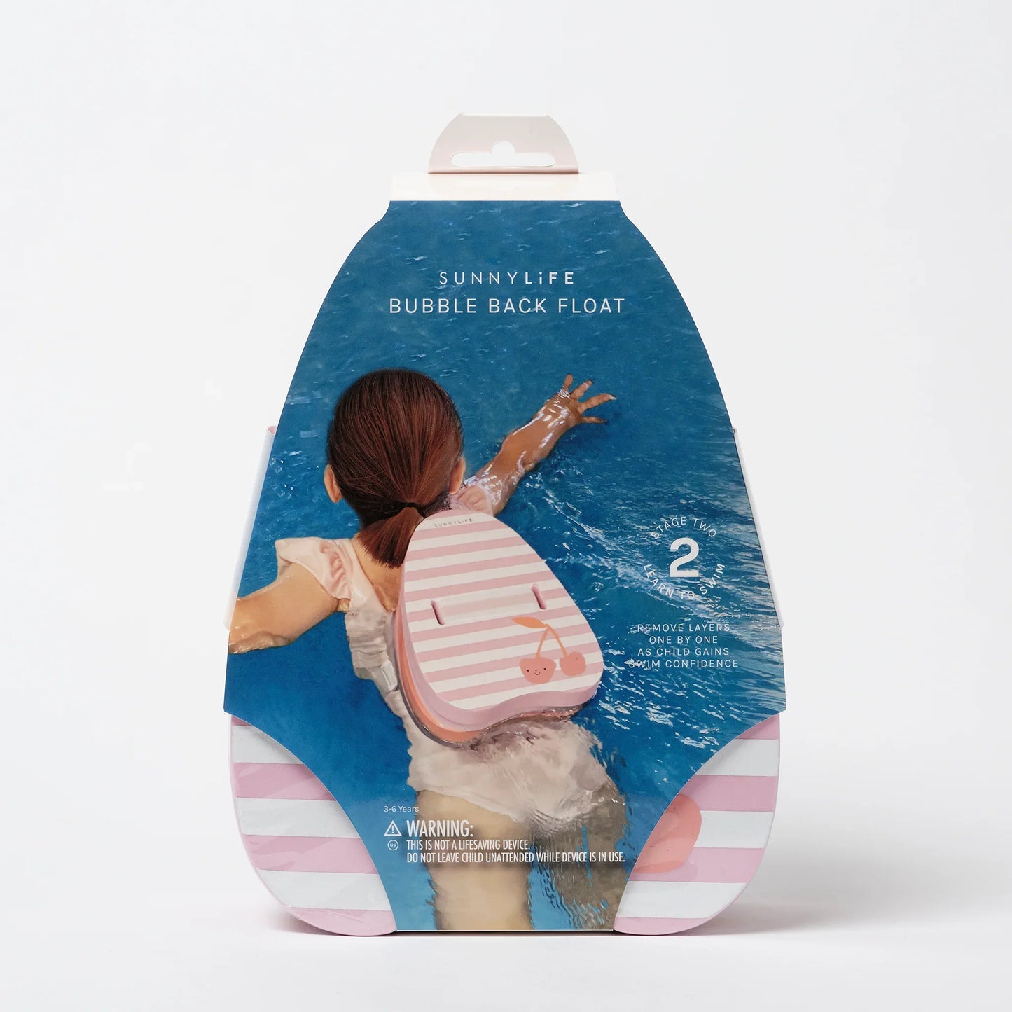 Swim Bubble Back Float Cotton Candy Cherry