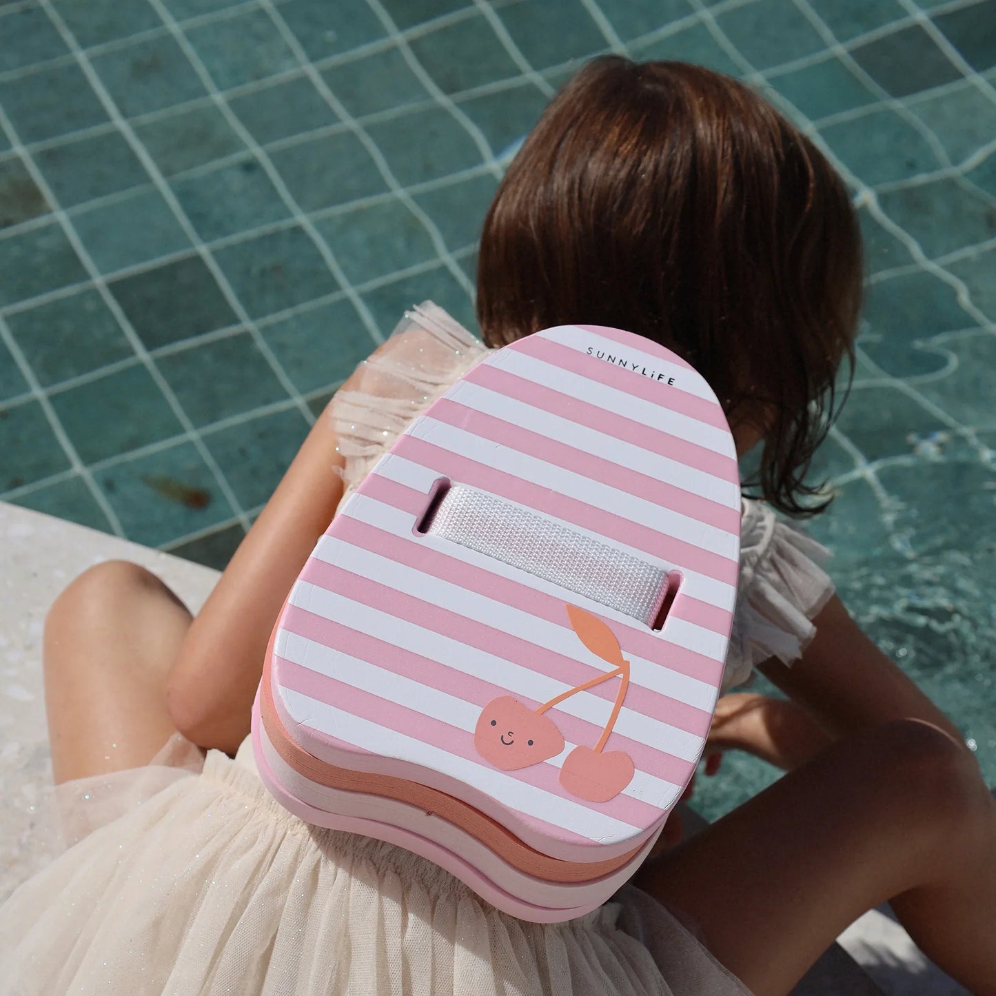 Swim Bubble Back Float Cotton Candy Cherry