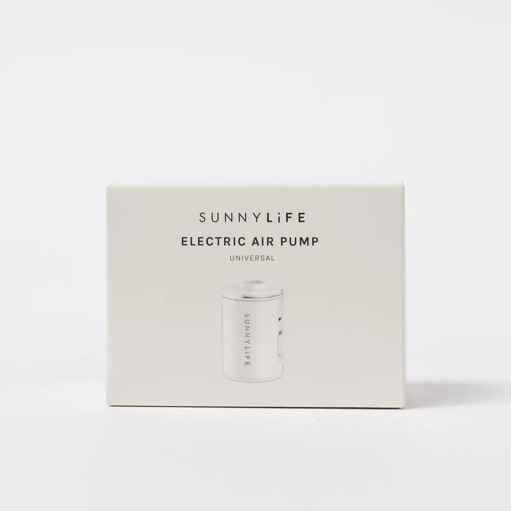 PORTABLE Electric Air Pump White