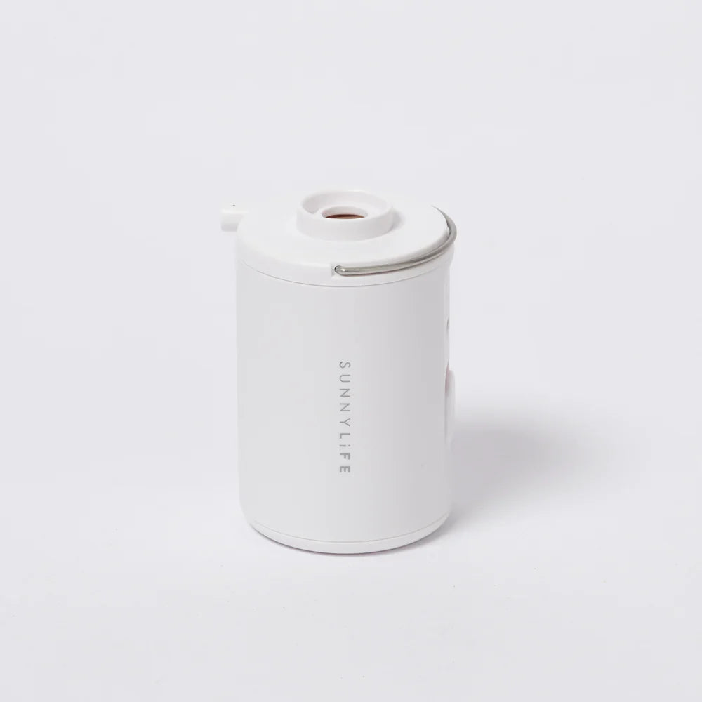 PORTABLE Electric Air Pump White