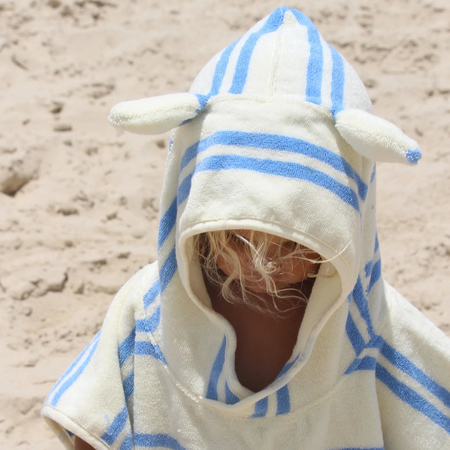 Towel K Hooded Seagull Blue