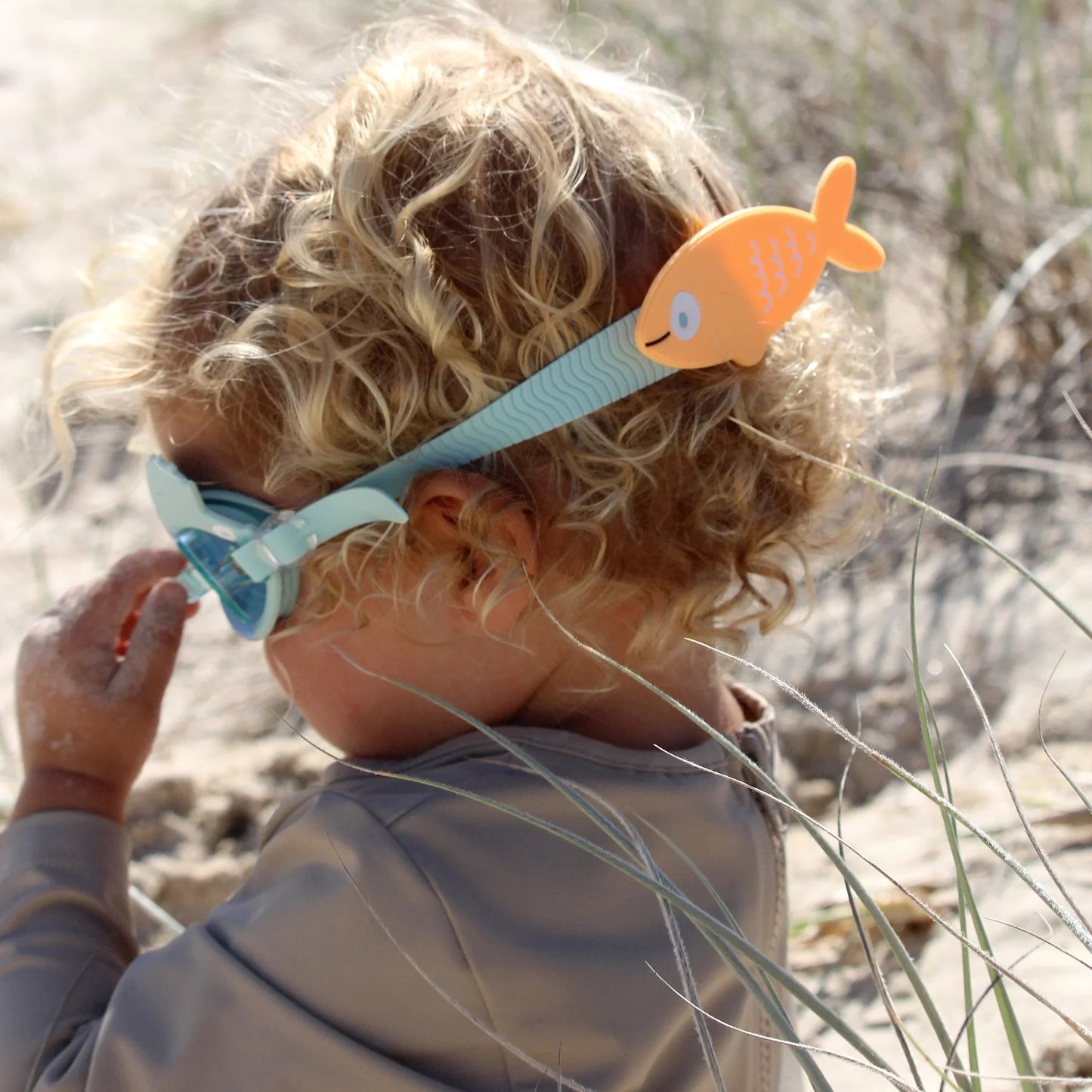 Swim Goggles Fish Aqua
