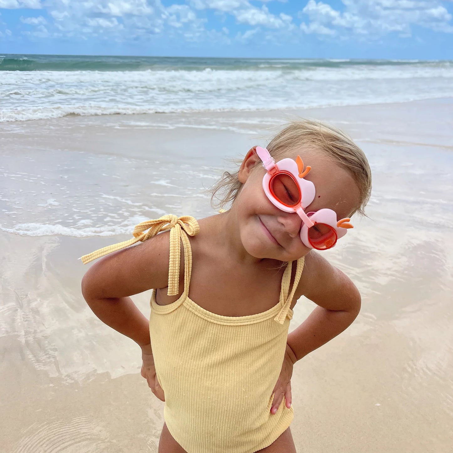Swim Goggles Cotton Candy Cherry