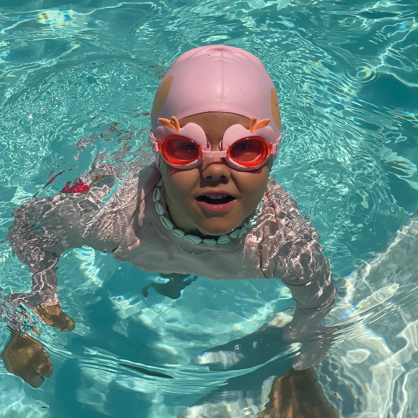 Swim Goggles Cotton Candy Cherry