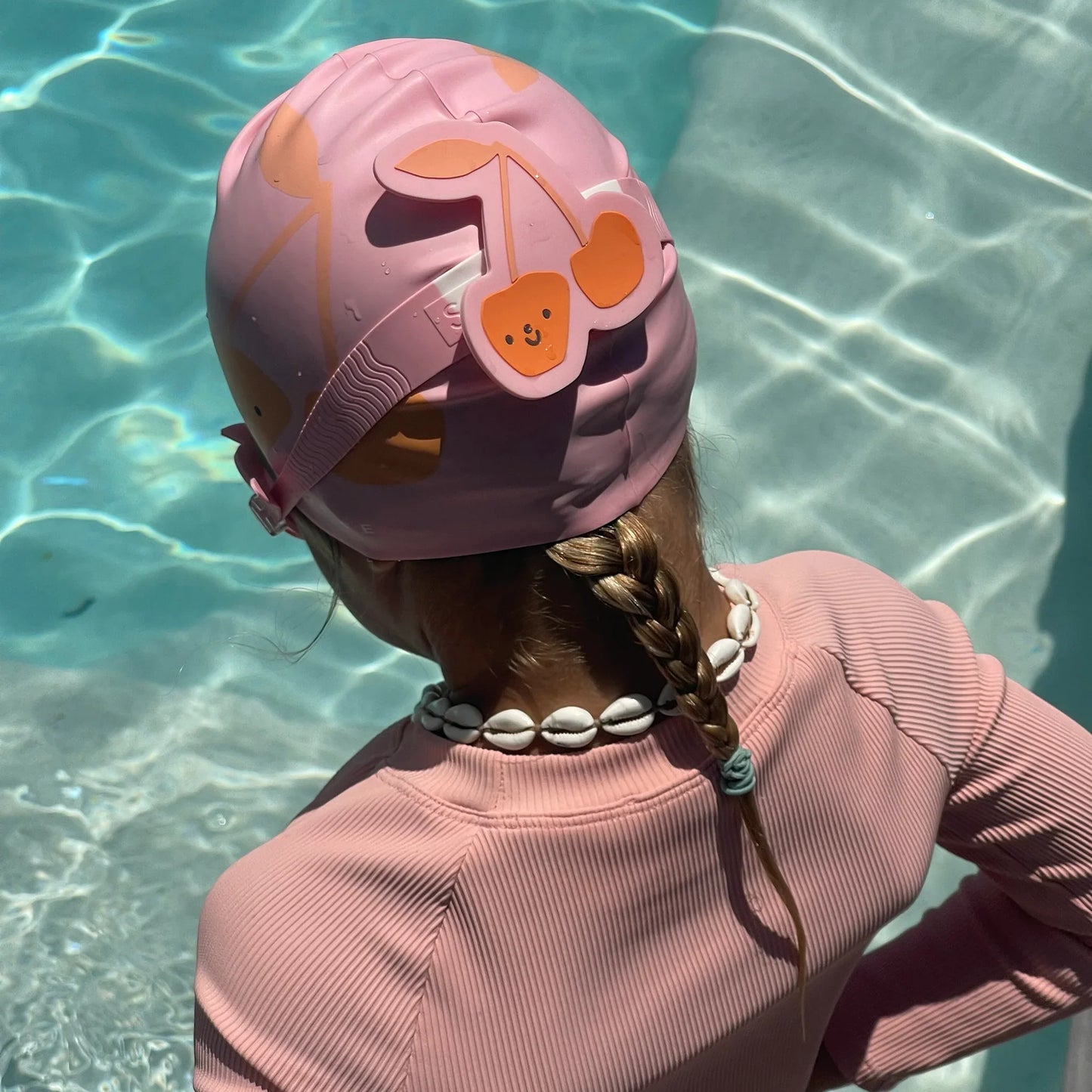 Swim Goggles Cotton Candy Cherry