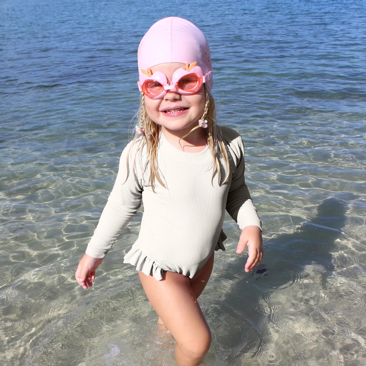 Swim Goggles Cotton Candy Cherry
