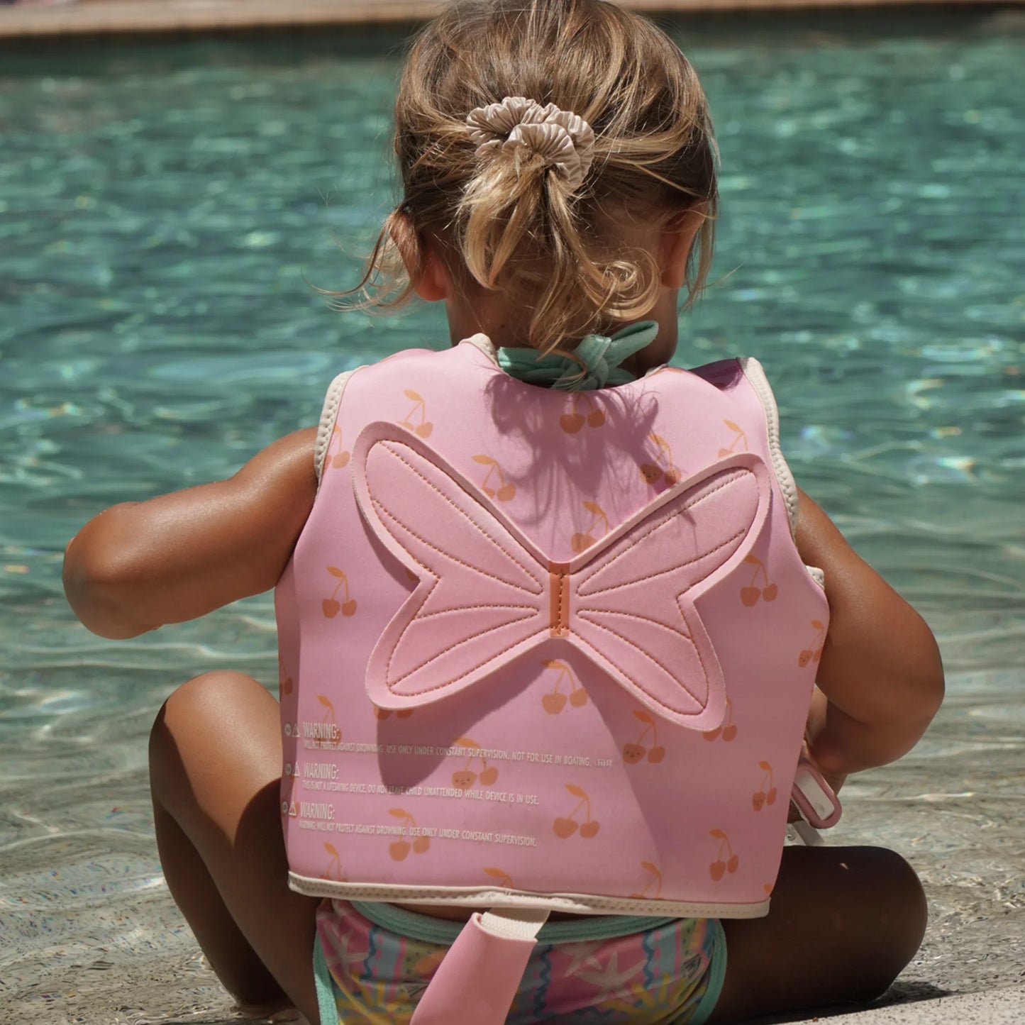 Swim Vest 3-6 Cotton Candy Cherry