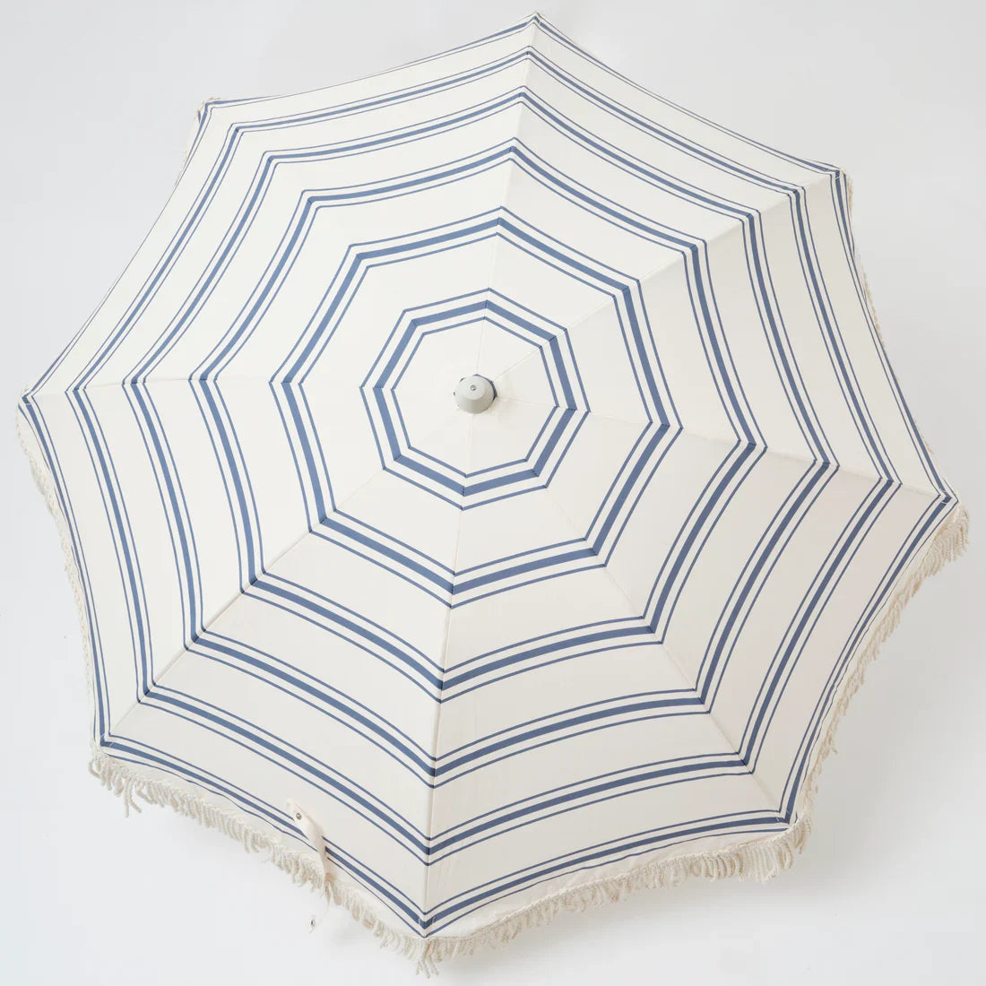 Beach Umbrella Summer Stripe Strawberry Sorbet
