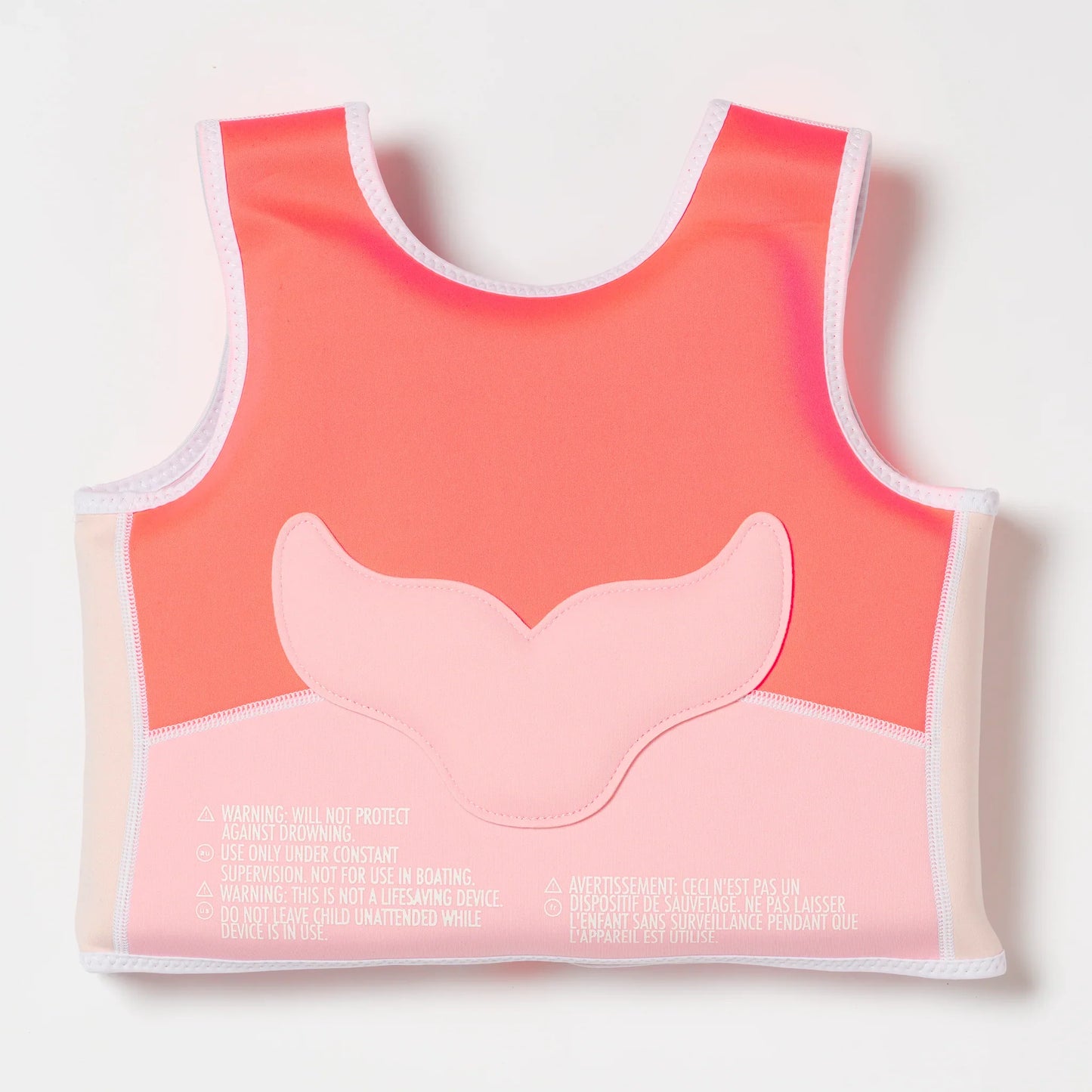 Swim Vest 3-6 Mermaid Neon