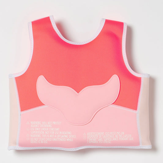 Swim Vest 2-3 Mermaid Neon