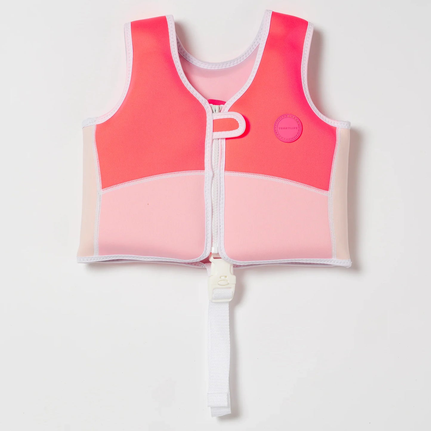 Swim Vest 2-3 Mermaid Neon