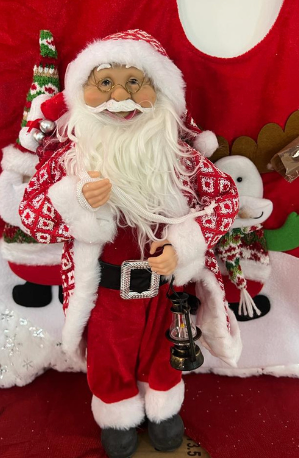 EXCLUSIVE CHRISTMAS SANTA 12 INCH