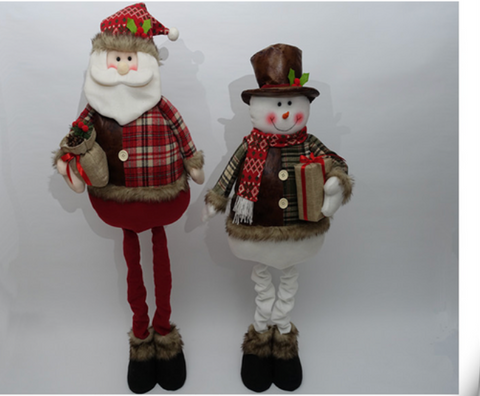 CHRISTMAS SOFT TOYS WITH ADJUSTABLE HEIGHTS (50 INCH)