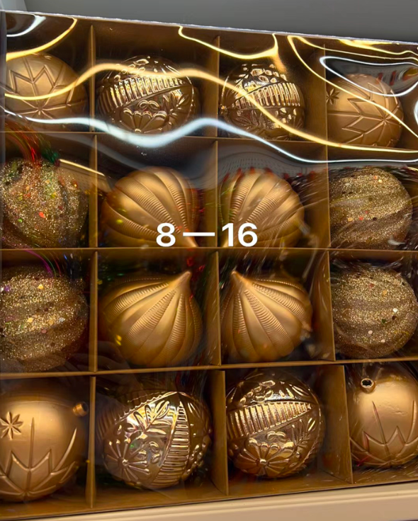 16 PEICE SET BALL SIZE -8CM