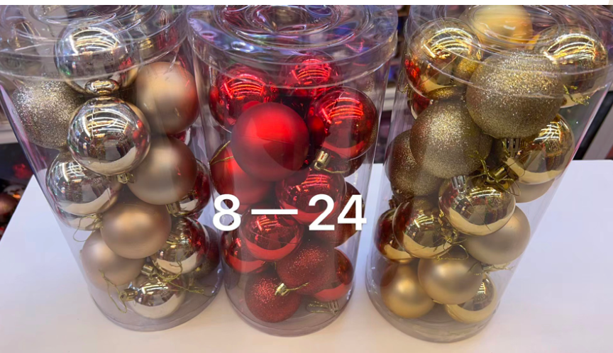24 PEICE SET BALL SIZE -8CM