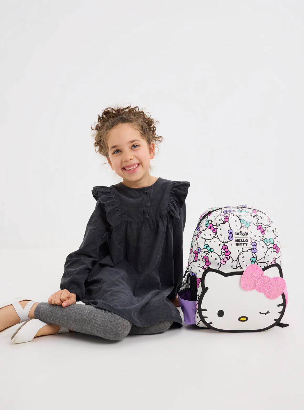 Smiggle Hello Kitty Junior Hoodie Backpack