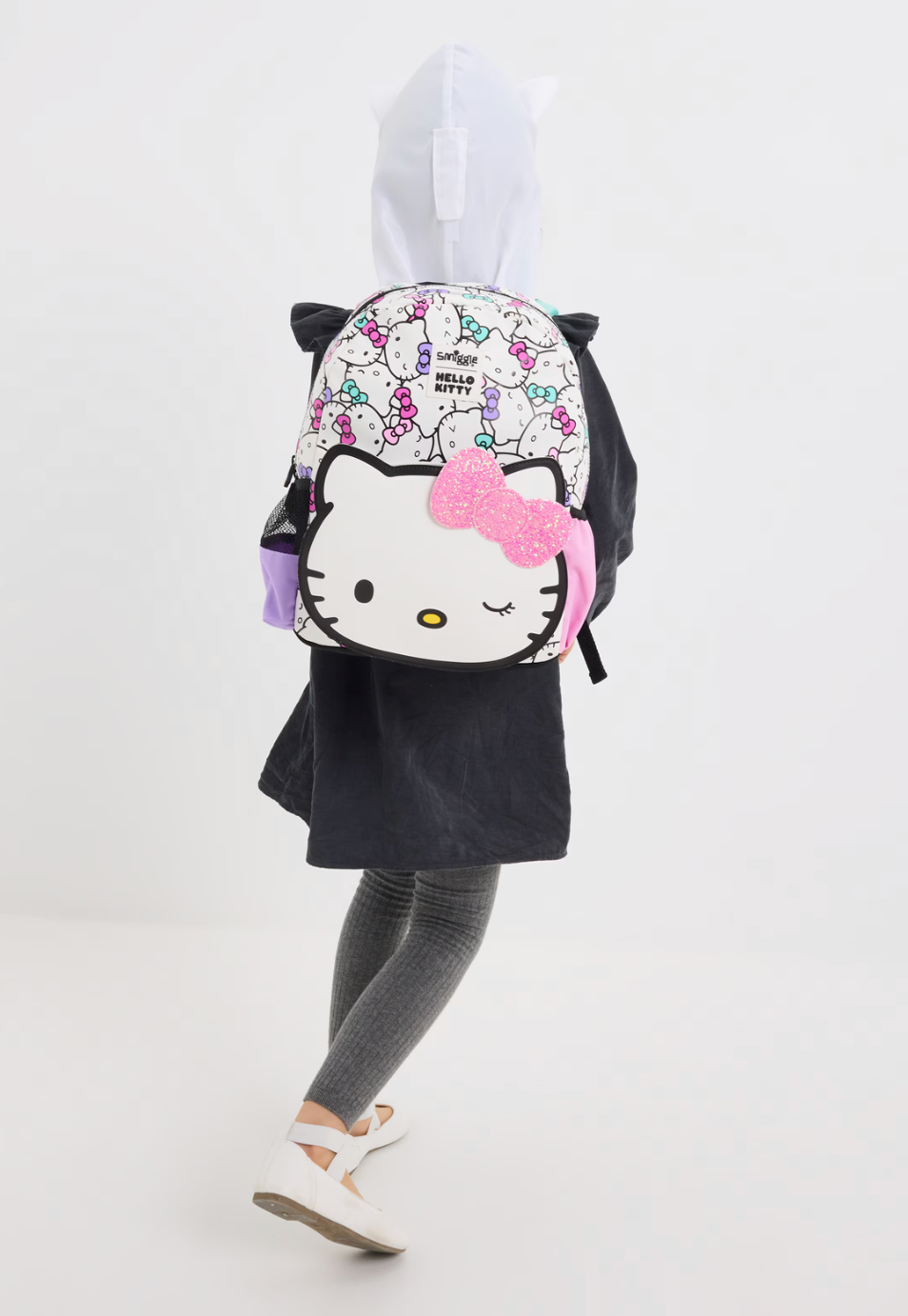 Smiggle Hello Kitty Junior Hoodie Backpack