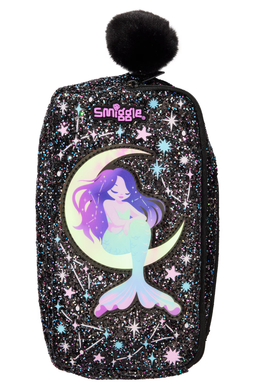 Smiggle Black Mermaid Pouch