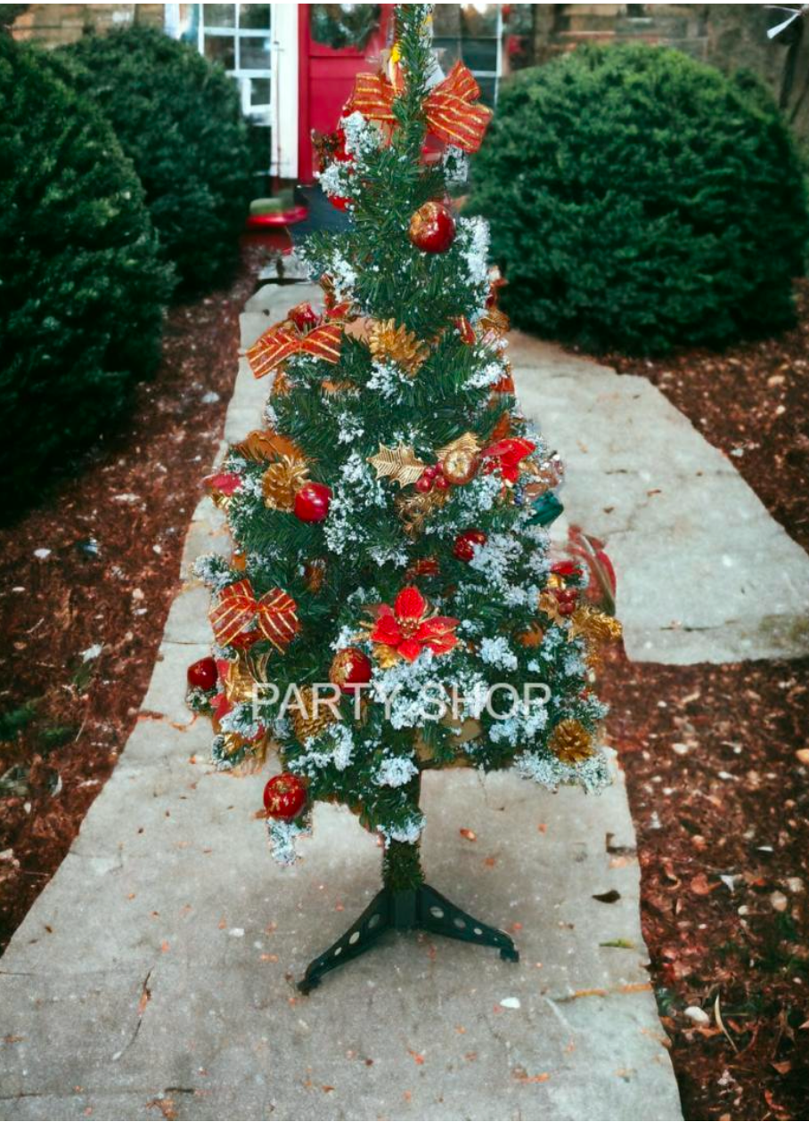 Classic Charm 4 Feet Fully Decorated Christmas Tree