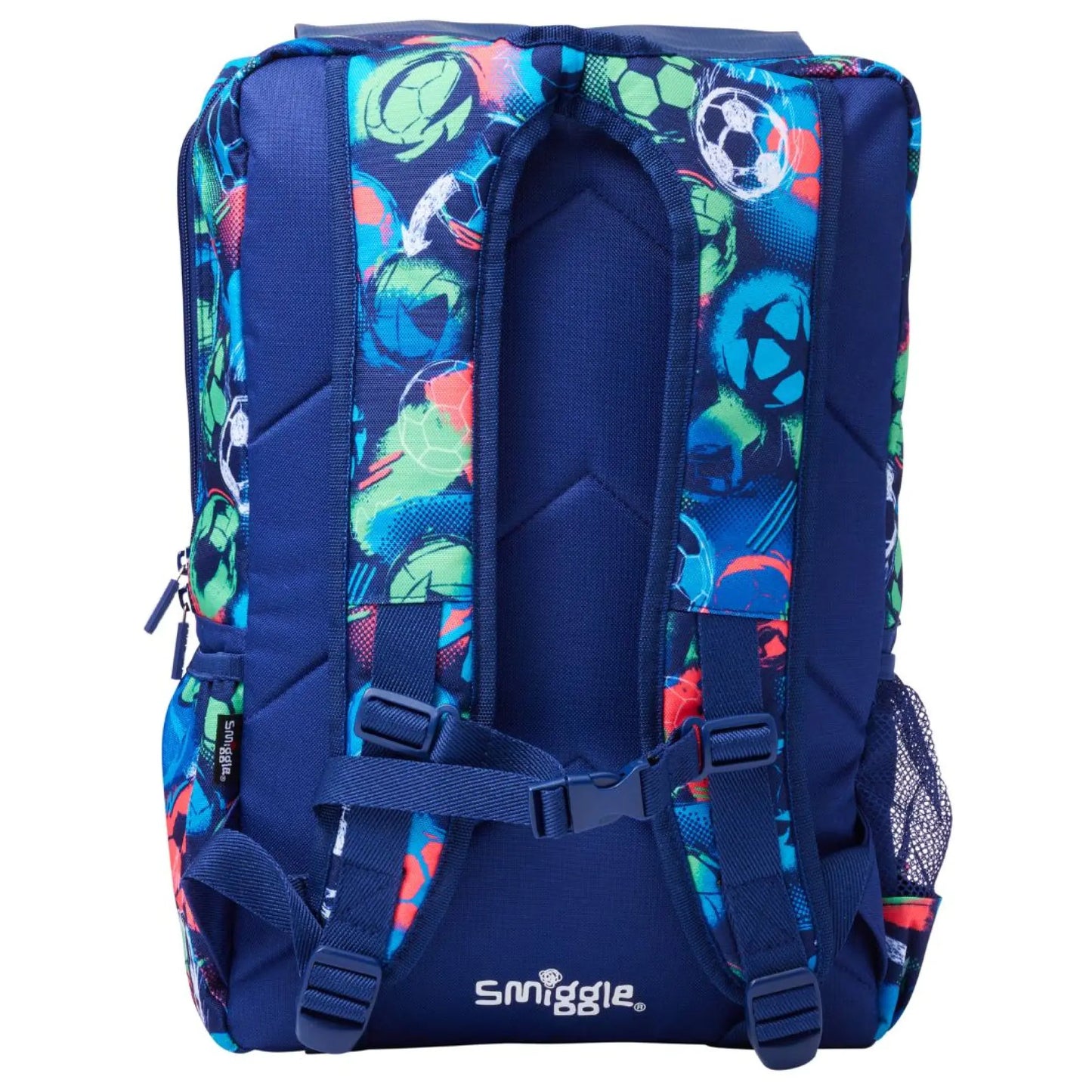 Smiggle Big Size Foldover Backpack for Kids - SOCCER