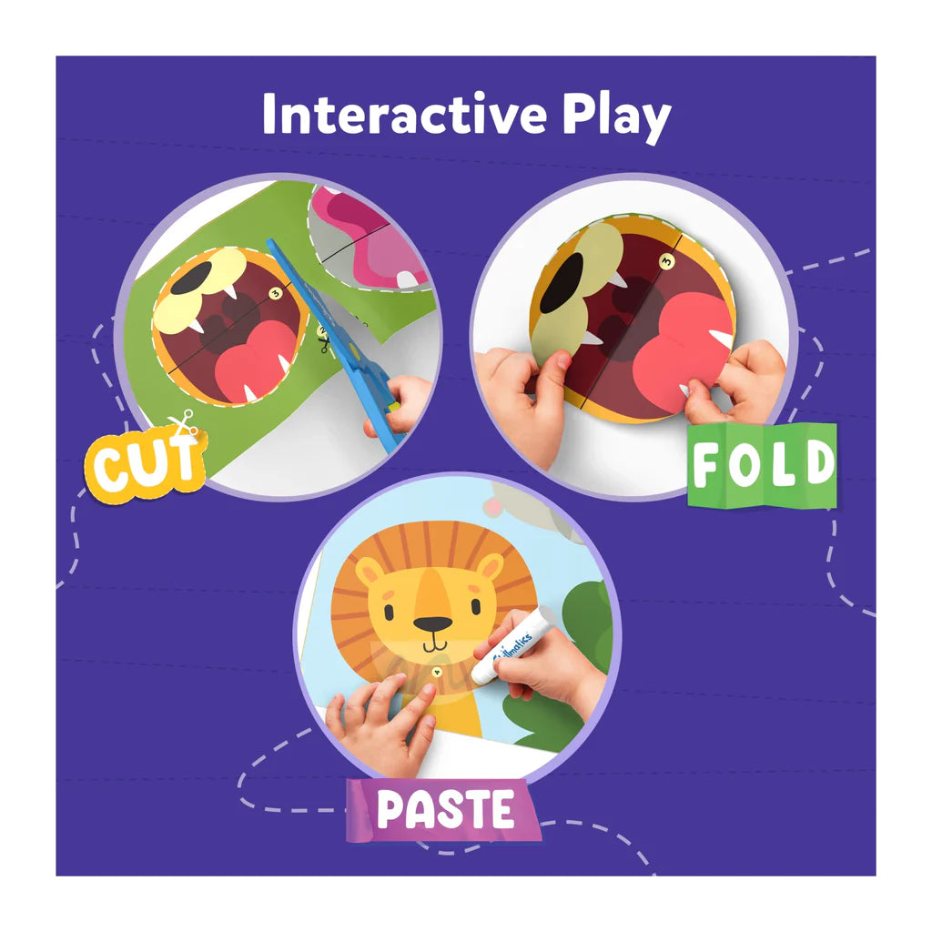 skillmatics Snip Snip | Art & Craft Activity Kit (ages 3-7)