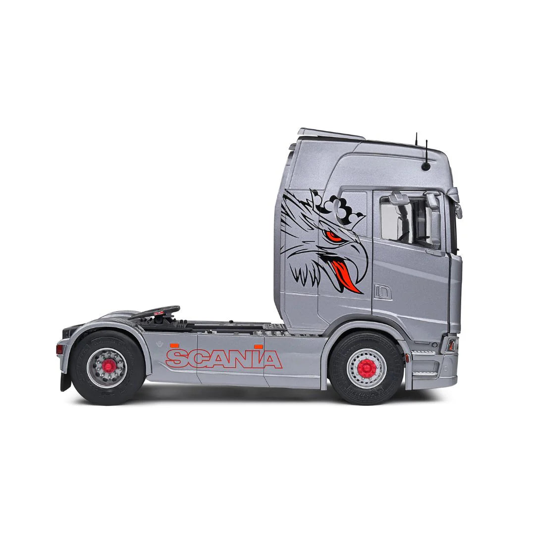 Solido SCANIA 580S HighLine Custom Silver 2023 - 1:24
