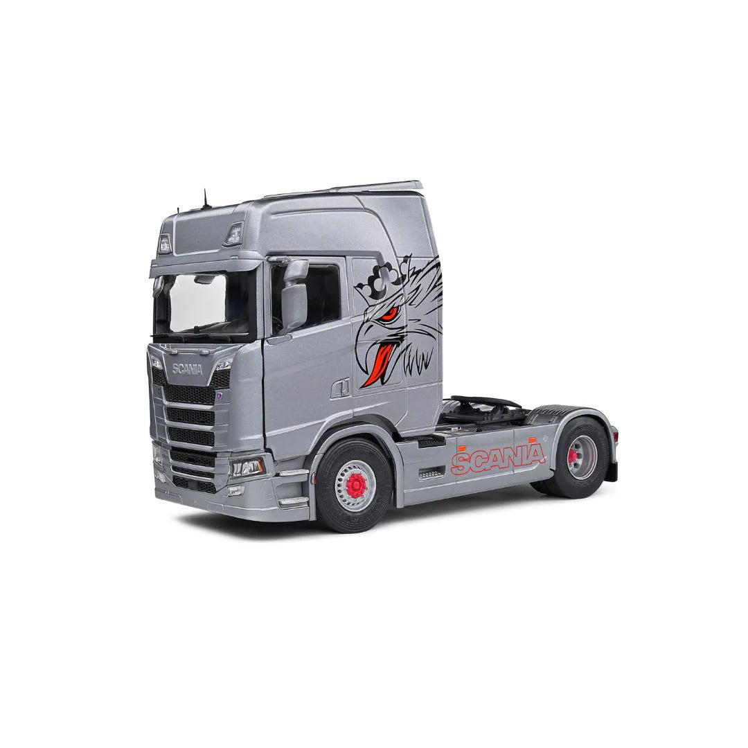 Solido SCANIA 580S HighLine Custom Silver 2023 - 1:24