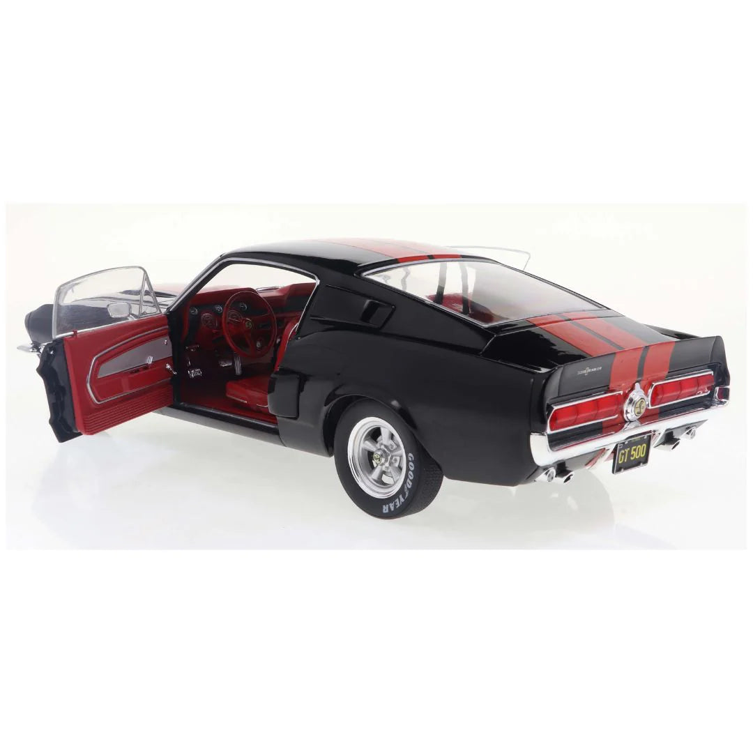 Solido Shelby GT500 Red Black Red Stripes -(Scale 1:18)