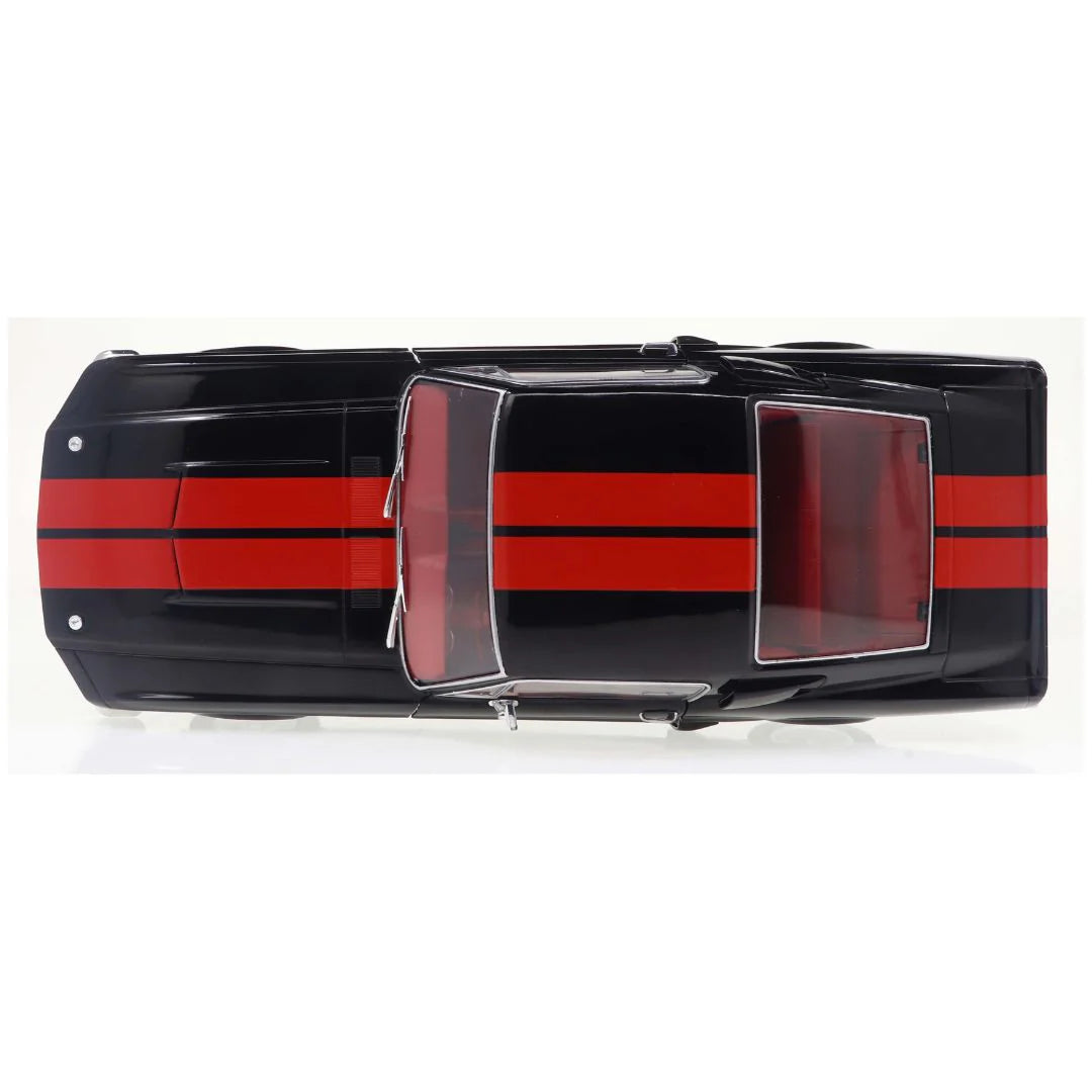 Solido Shelby GT500 Red Black Red Stripes -(Scale 1:18)