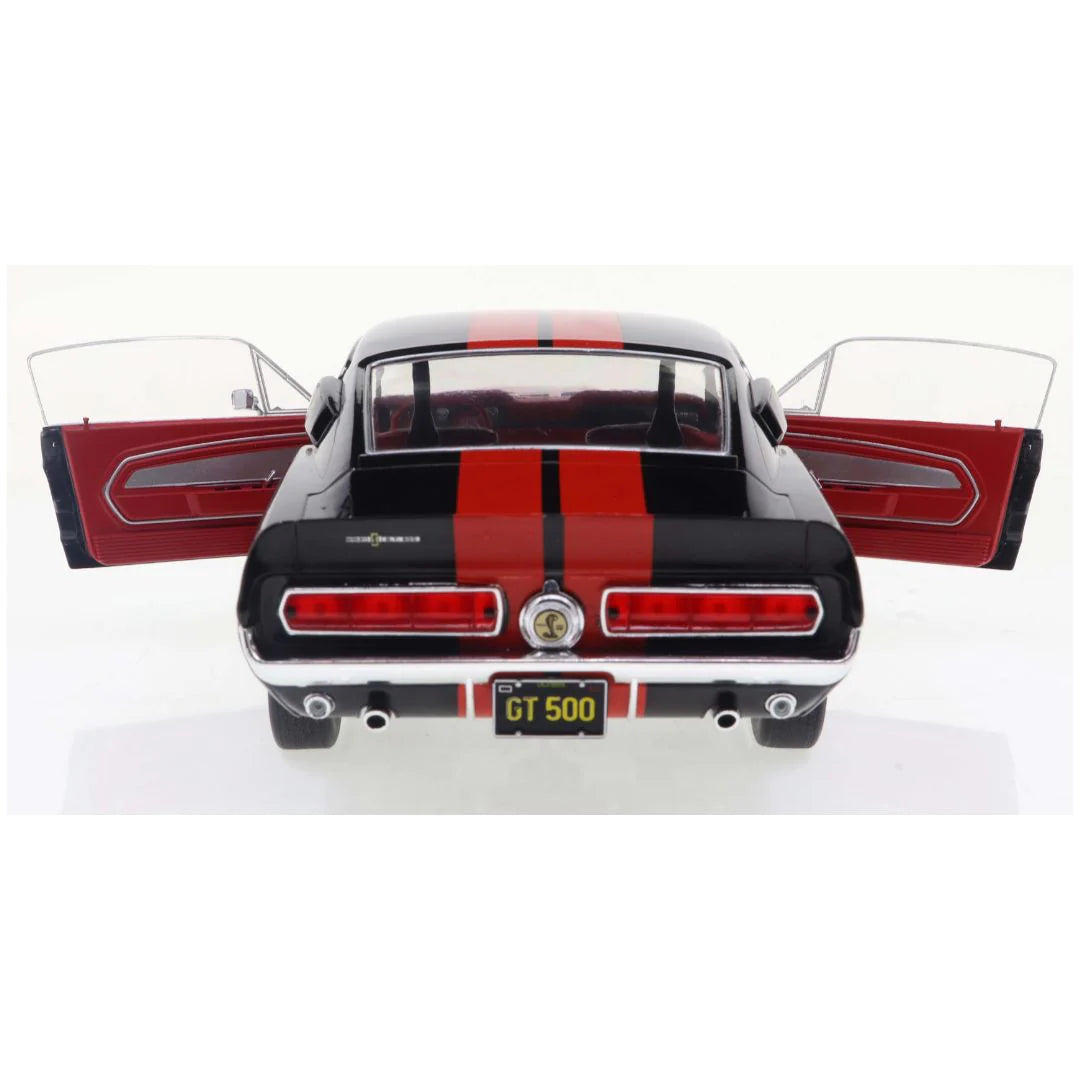 Solido Shelby GT500 Red Black Red Stripes -(Scale 1:18)