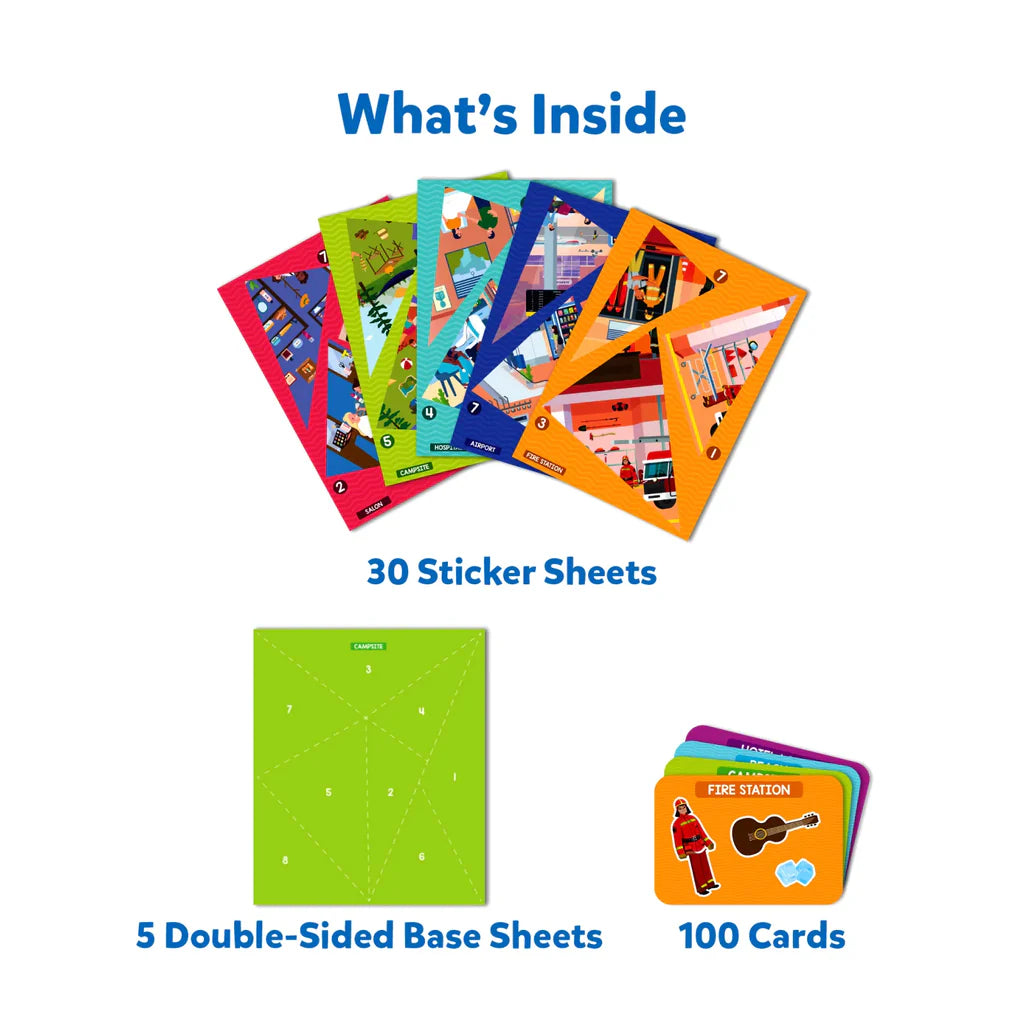 SKILLMATICS Stick & Seek! - Search & find as you build your vocabulary (ages 5+)