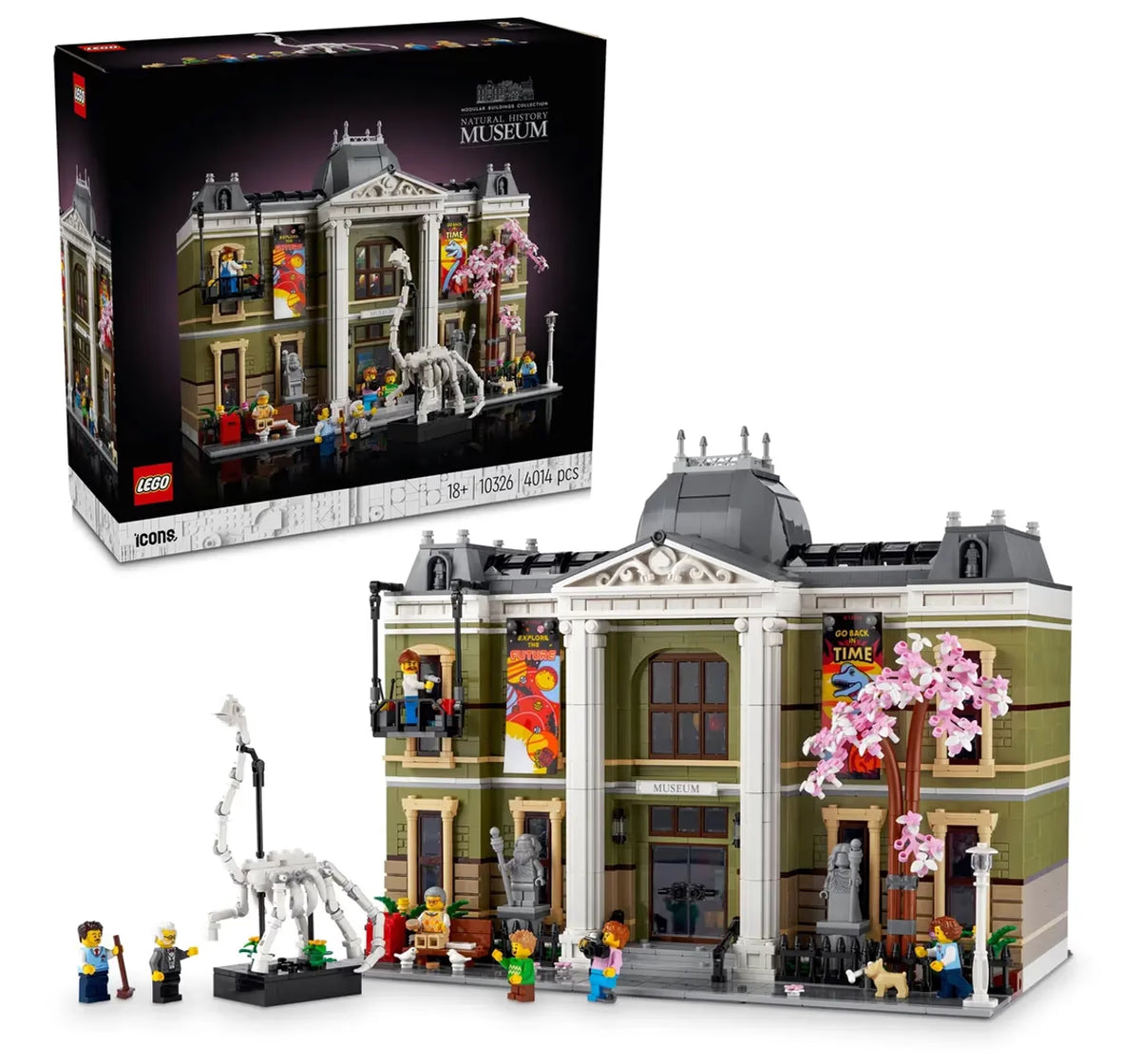 LEGO Icons Natural History Museum 10326 – 4,014 Pieces