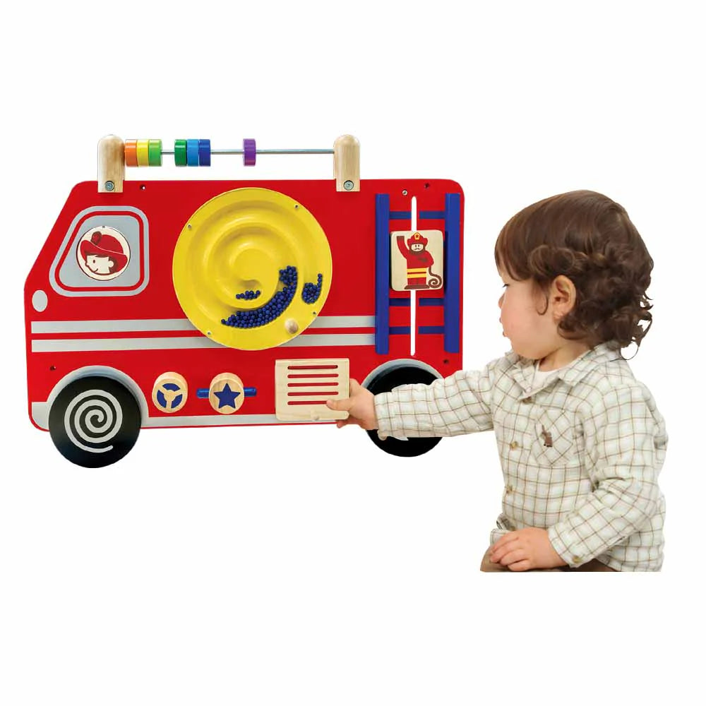 Wall Play Board - Fire Engine