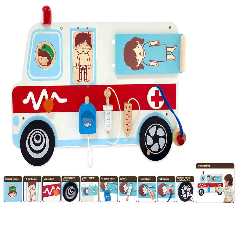 Wall Play Board - Ambulance