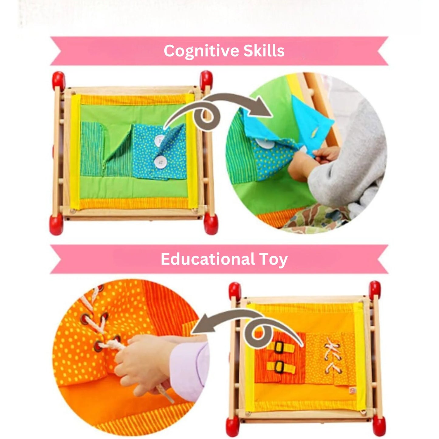Wooden Act it All Activity Centre