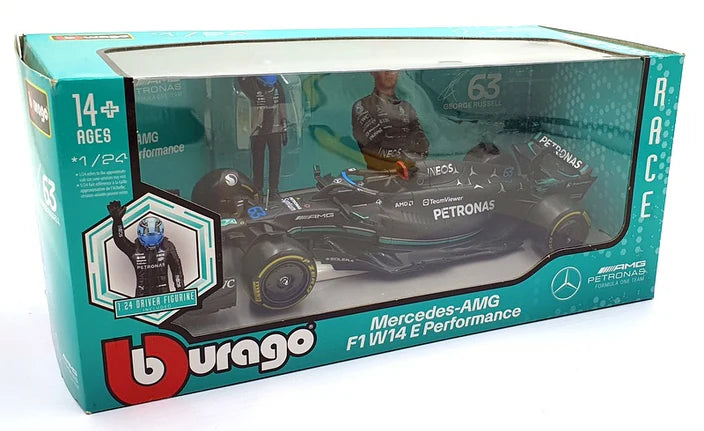 1/24 Burago mercedes - amg f1w14 e performance
