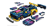 LEGO 42236 Custom Garage Ford Mustang GT Car – Technic Building Set