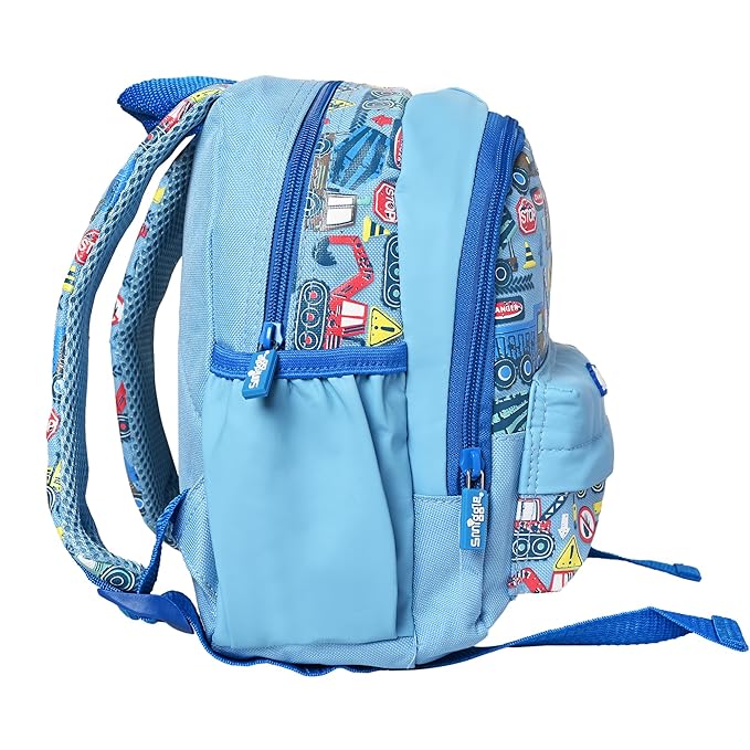 SMIGGLE Round About Teeny Tiny Backpack MID BLUE