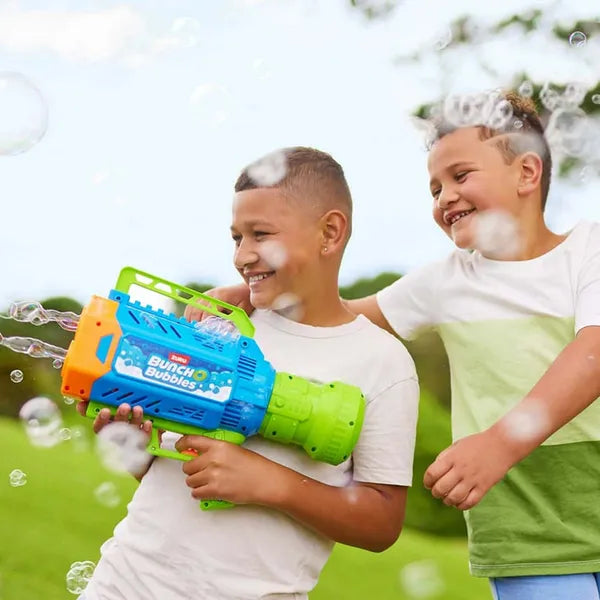 ZURU Bunch O Bubbles Motorized Mega Bubble Blaster – Rechargeable Bubble Gun with LED Lights