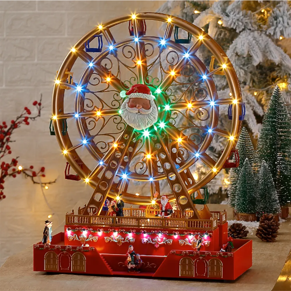 Christmas big size ferris wheel with light and sound